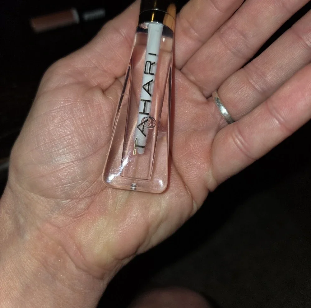 Duo Tahari Glossy Clear Lips Duo & She Warm Tan